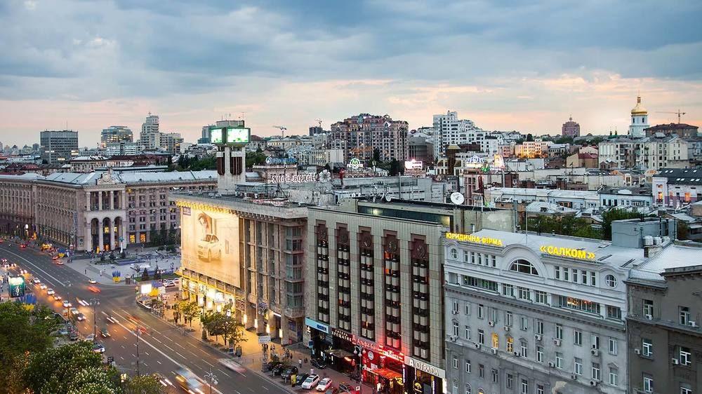 Готель Дніпро Kiev Luaran gambar